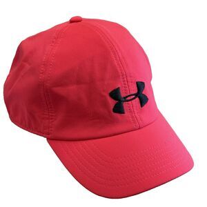 Under Armour Ball Cap Hat Hot Pink Neon Buckle Strap Women's OSFA Active Running